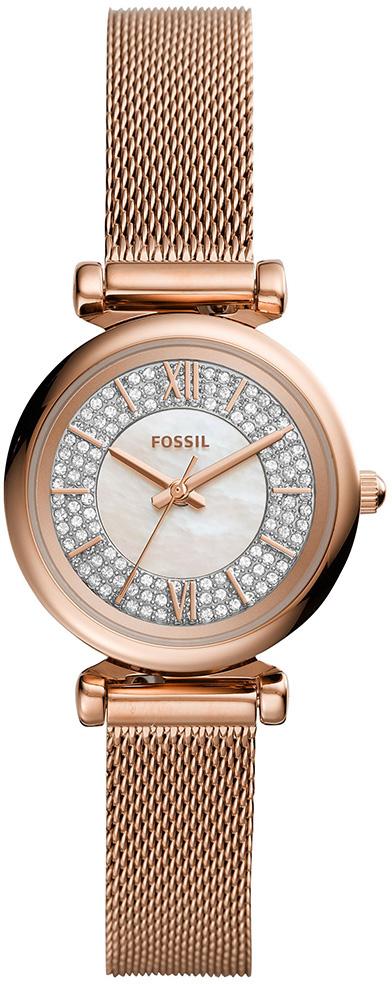 Fossil FES4836 28 mm Rose Gold Çelik Kordon Analog Kadın Kol Saati