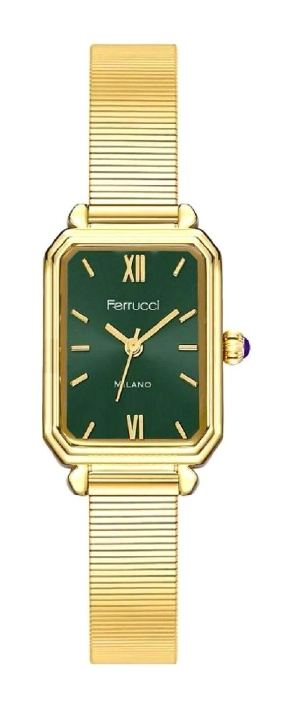Ferrucci FRC.FT.1.287 31-35 mm Altın Çelik Kordon Analog Kadın Kol Saati