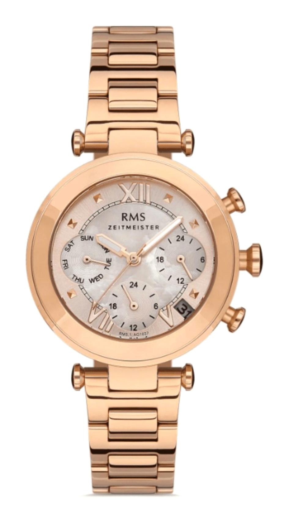 Romanson RMS.1.AG1037.10 Takvimli 31-35 mm Rose Gold Çelik Kordon Analog Kadın Kol Saati