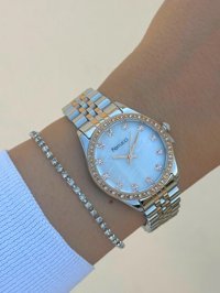 Ferrucci FRC.FT.1.113 33 mm Gri-Rose Gold Çelik Kordon Analog Kadın Kol Saati