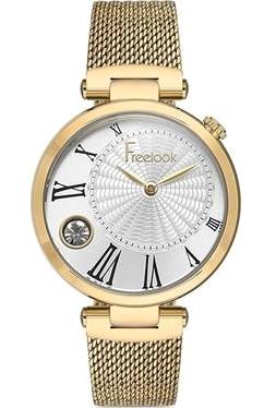 Freelook FL.1.10252.2 38 mm Altın Çelik Kordon Analog Kadın Kol Saati