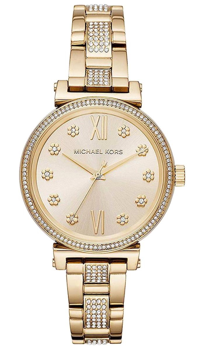 Michael Kors MK3881 38 mm Sarı Çelik Kordon Analog Kadın Kol Saati