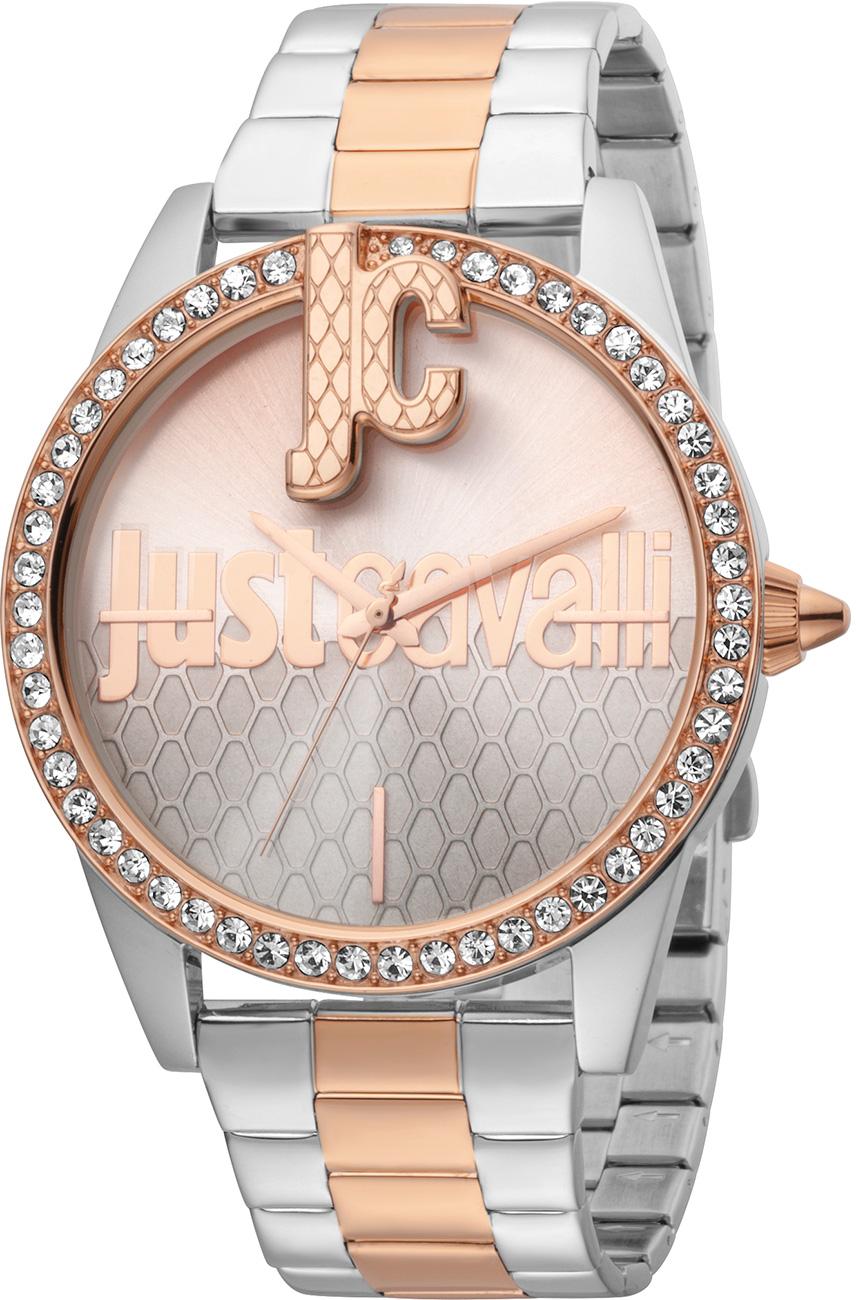 Just Cavalli JC1L100M0115 40 mm Gri-Rose Gold Çelik Kordon Analog Kadın Kol Saati