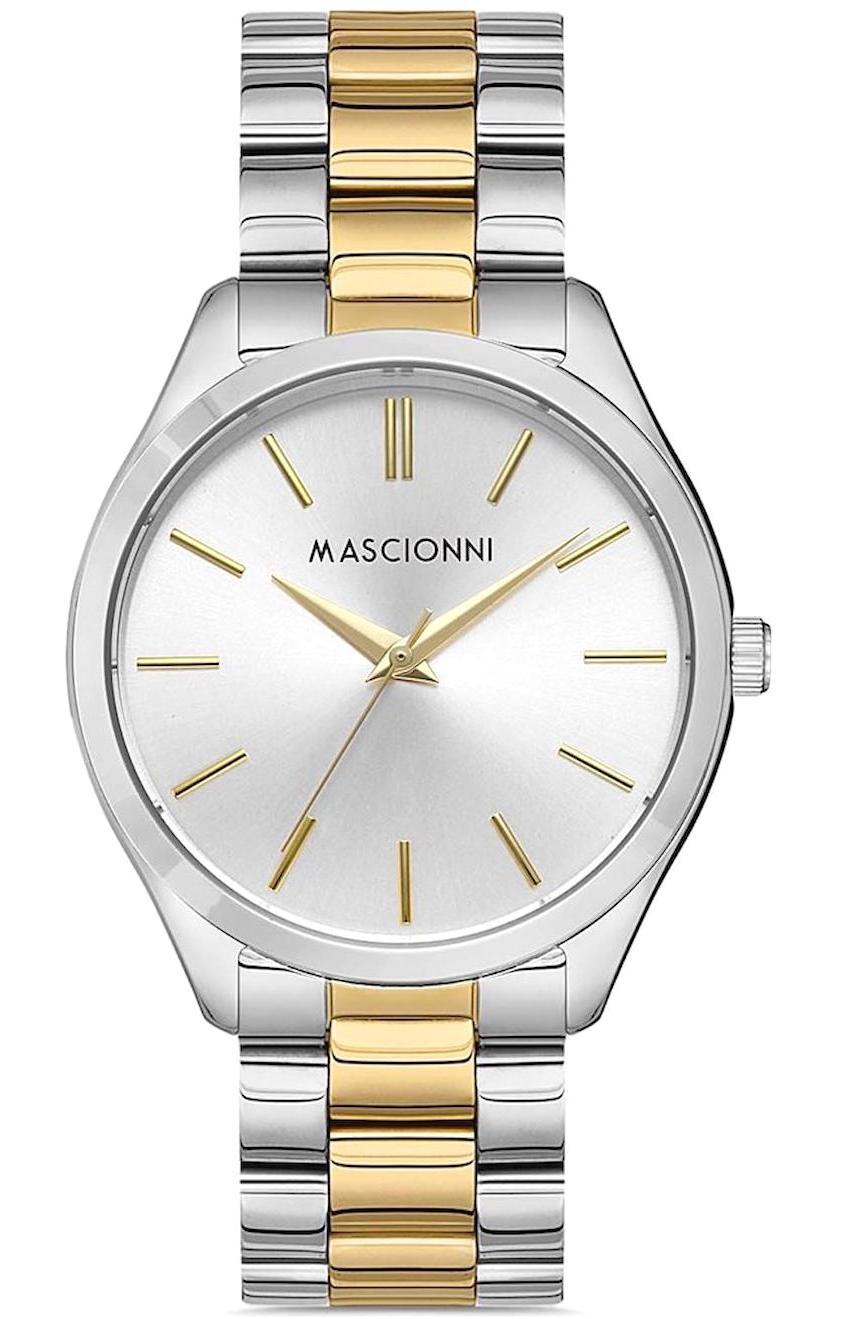 Mascionni M.1.1067.02 38 mm Altın Çelik Kordon Analog Kadın Kol Saati