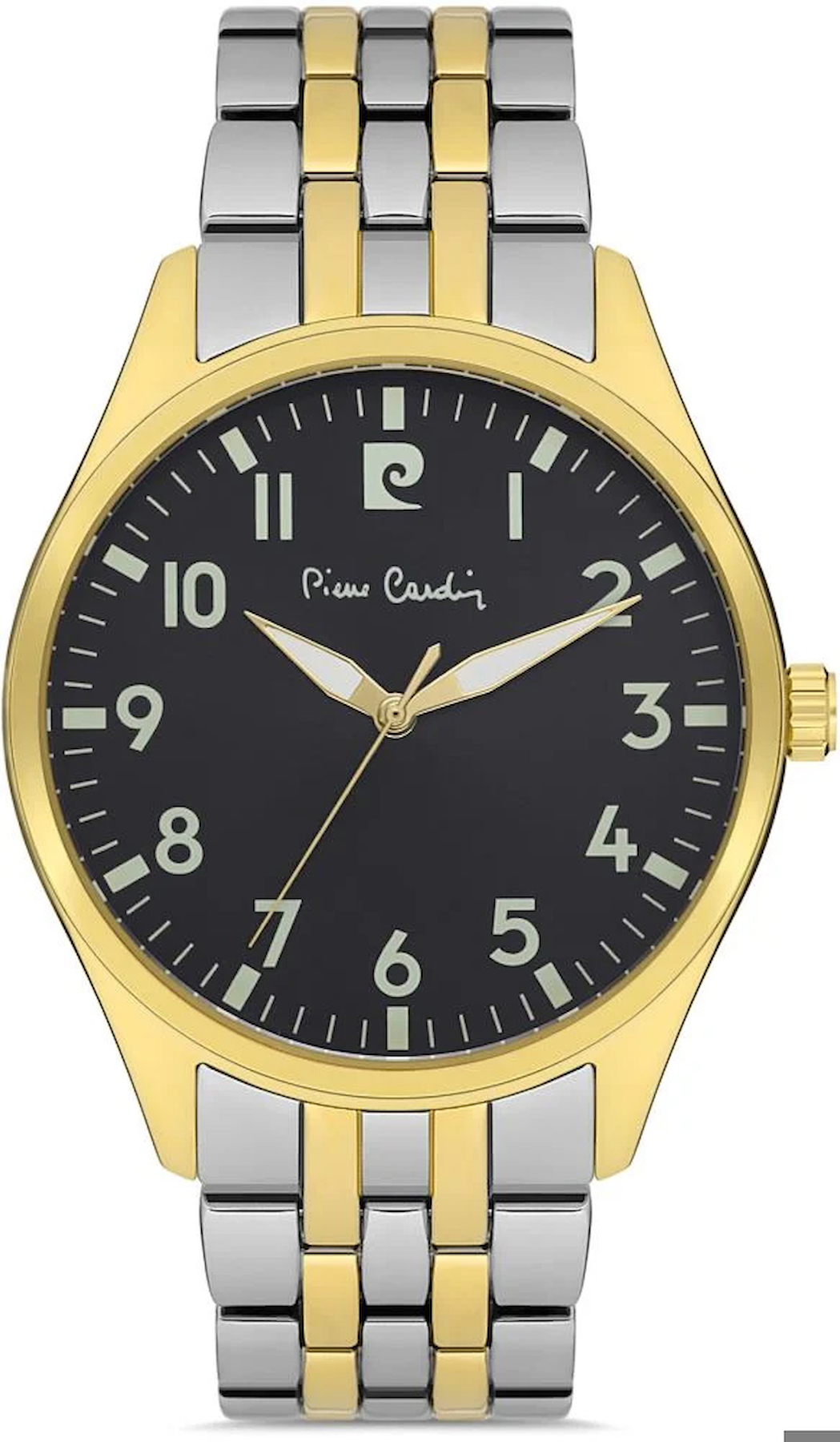 Pierre Cardin PC800601F09 44 mm Altın-Gri Metal Kordon Analog Kadın Kol Saati