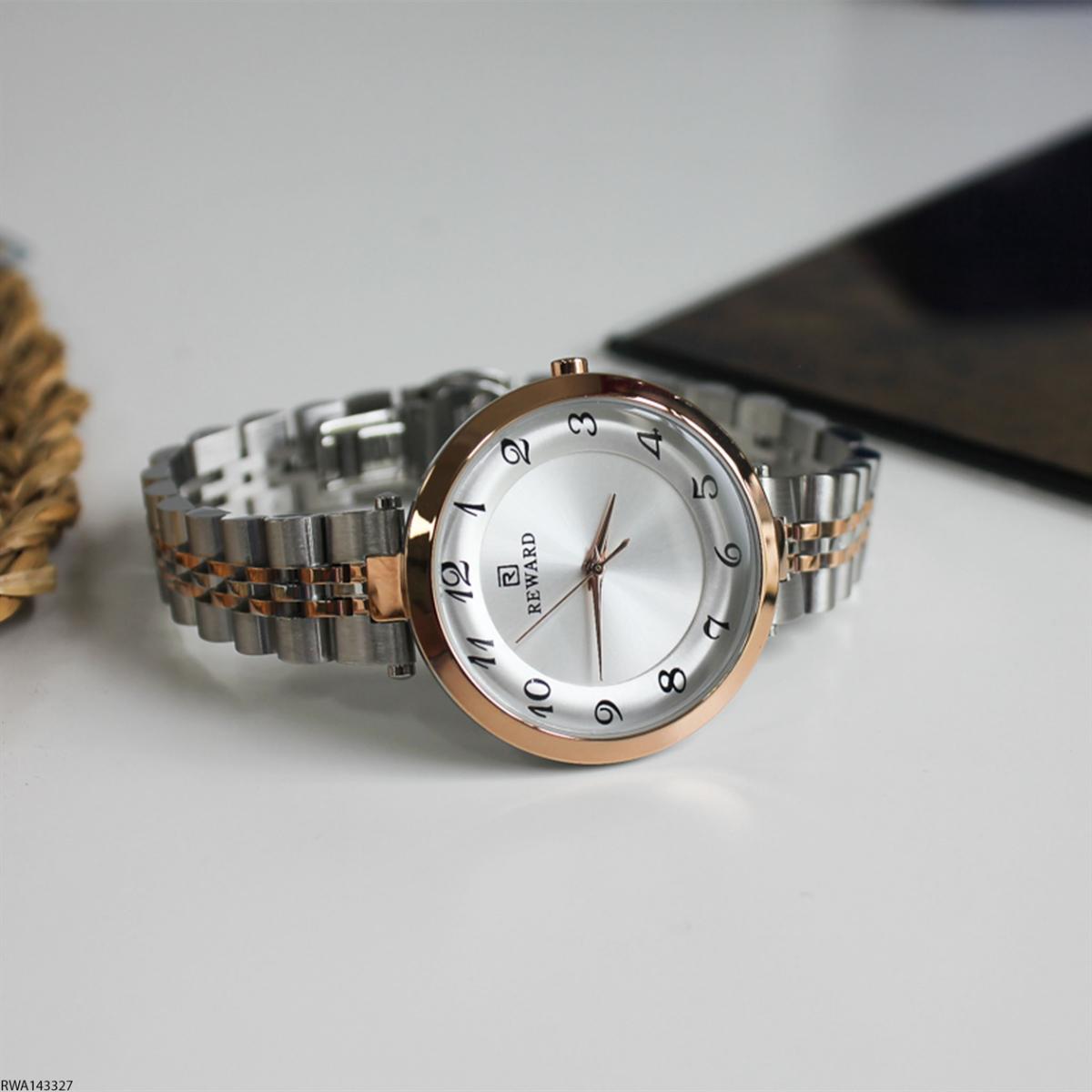 Reward RWA143327 35 mm Gri-Rose Gold Çelik Kordon Analog Kadın Kol Saati