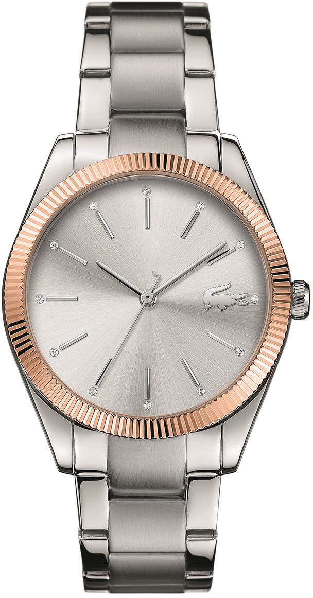 Lacoste LAC2001082 36 mm Gri Çelik Kordon Analog Kadın Kol Saati