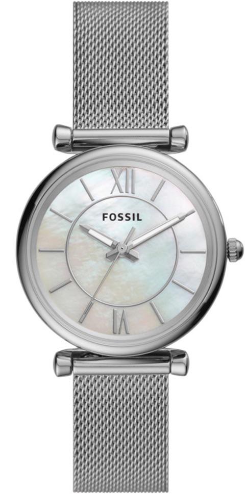 Fossil FES4919 32 mm Gri Çelik Kordon Analog Kadın Kol Saati