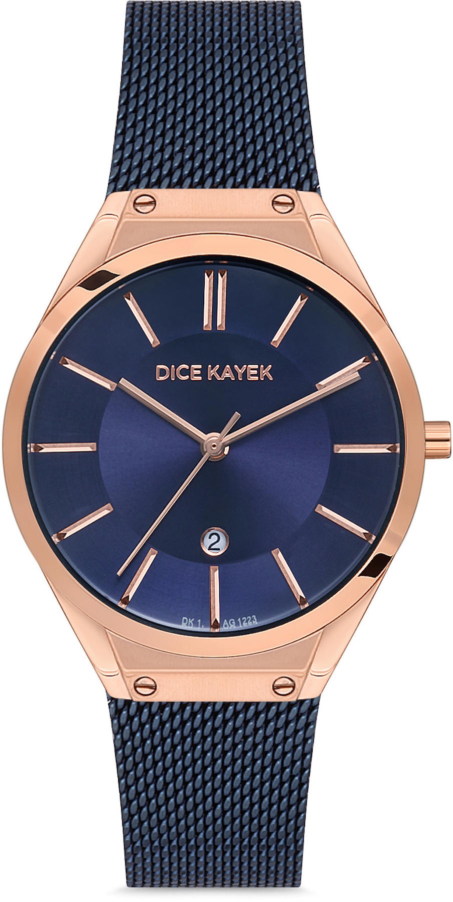 Dice Kayek DK.1.AG1223.07 32 mm Lacivert Metal Kordon Analog Kadın Kol Saati