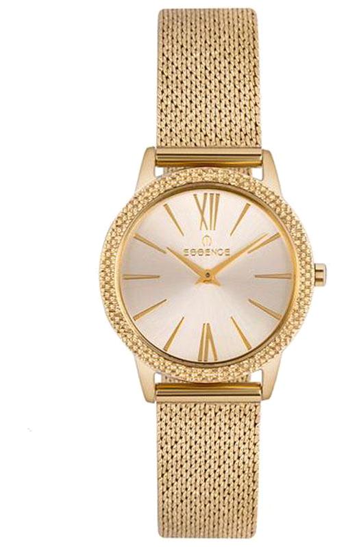 Essence ES6558FE.110 32 mm Altın Çelik Kordon Analog Kadın Kol Saati