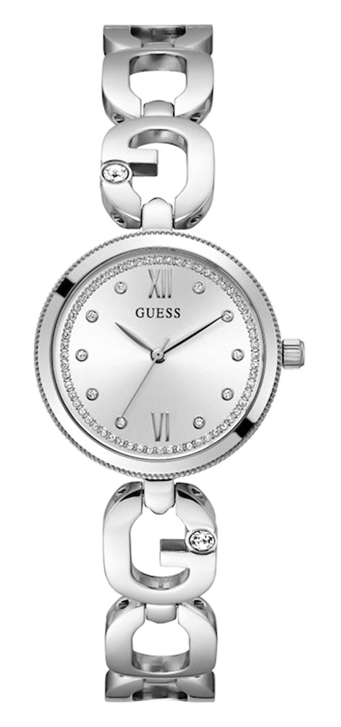 Guess GUGW0759L1 36 mm Gri Çelik Kordon Analog Kadın Kol Saati
