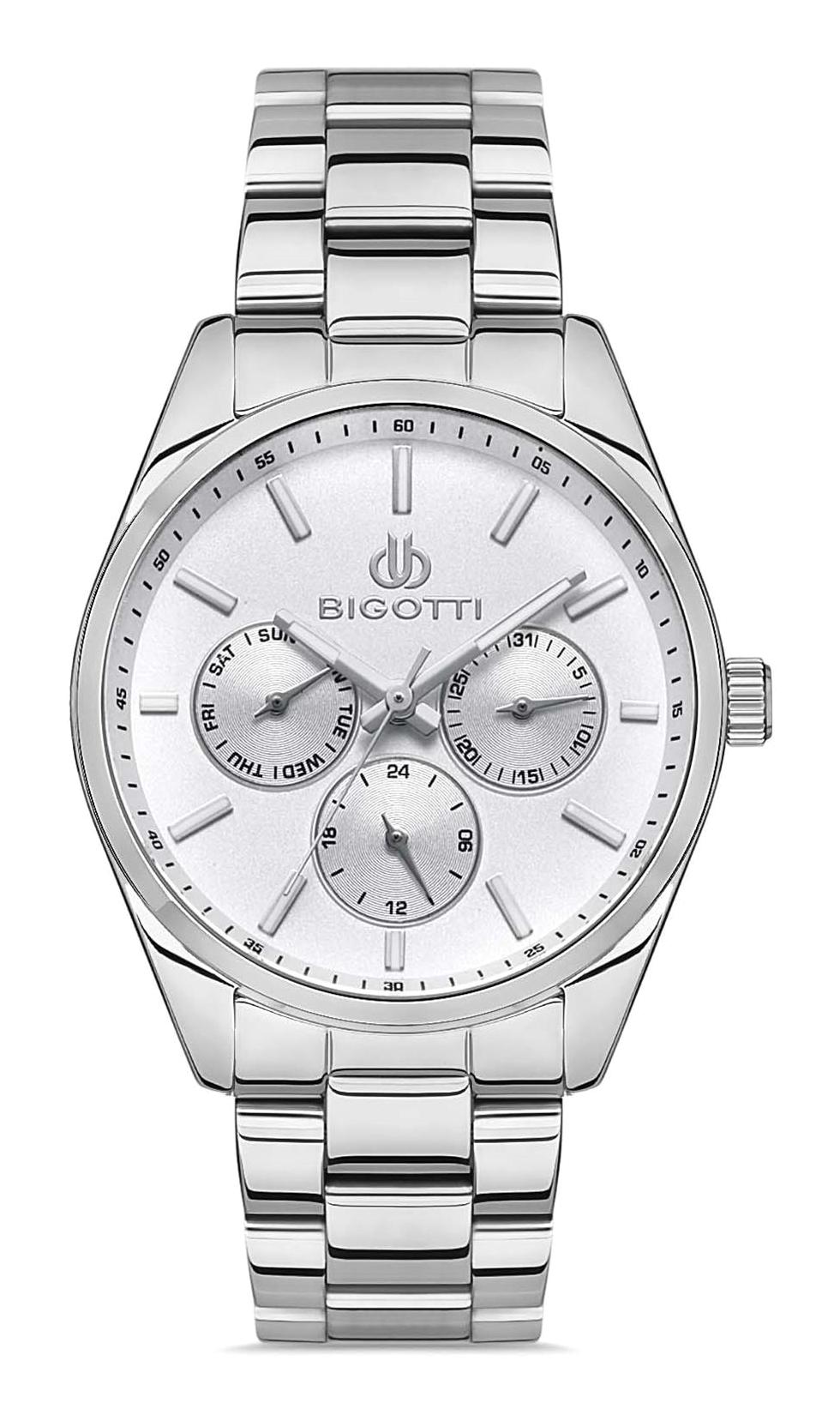 Bigotti BG.1.10368.1 36 mm Gri Çelik Kordon Analog Kadın Kol Saati