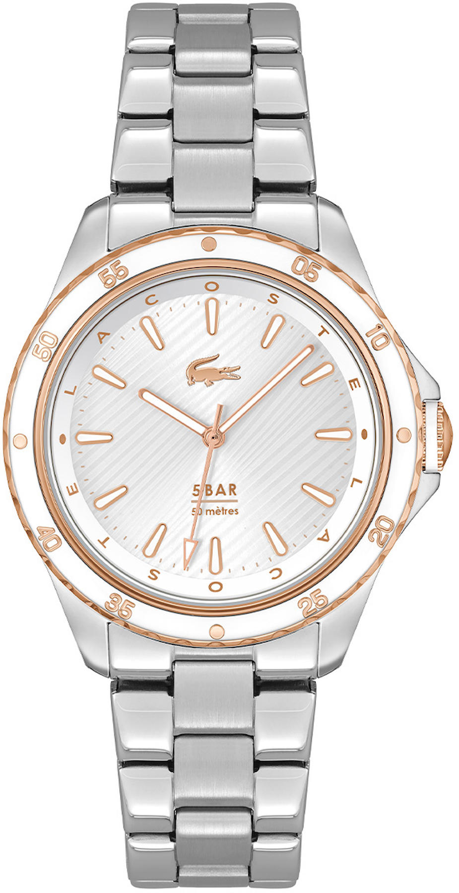 Lacoste LAC2001370 36 mm Gri Çelik Kordon Analog Kadın Kol Saati