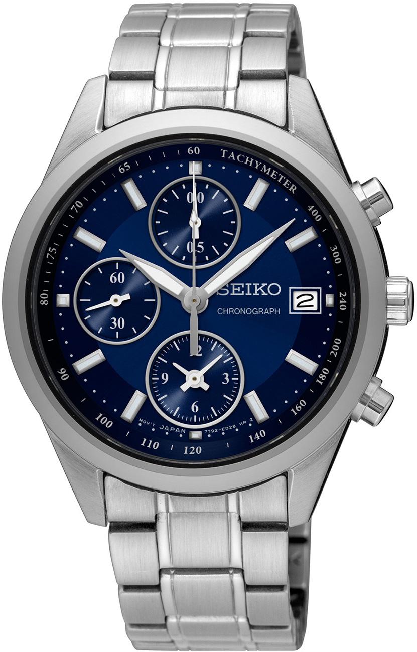 Seiko SNDV53P Takvimli 35.7 mm Gri Çelik Kordon Analog Kadın Kol Saati