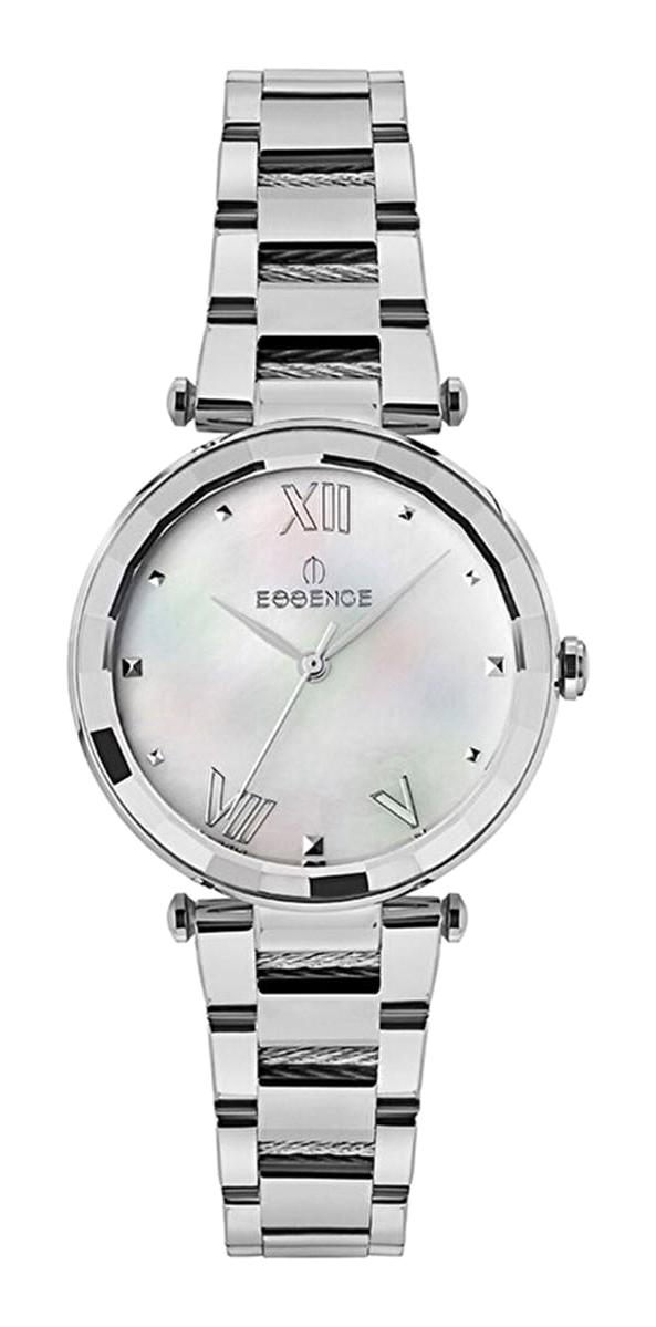 Essence ES6653FE.330 32 mm Gri Çelik Kordon Analog Kadın Kol Saati