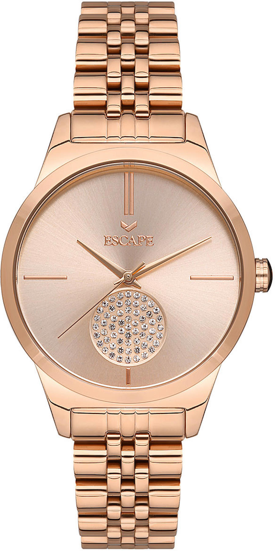 Escape ESCP203205 36 mm Rose Gold Çelik Kordon Analog Kadın Kol Saati