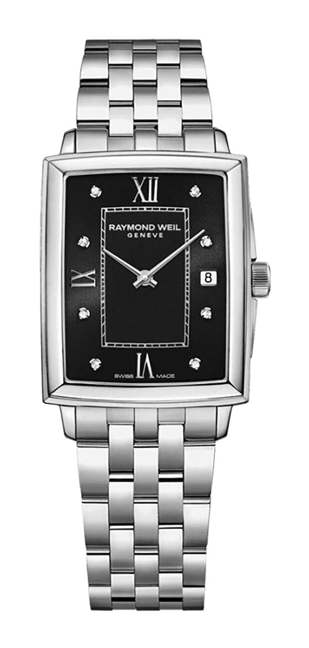 Raymond Weil RW5925ST00295 Takvimli 41 mm Gri Çelik Kordon Analog Kadın Kol Saati