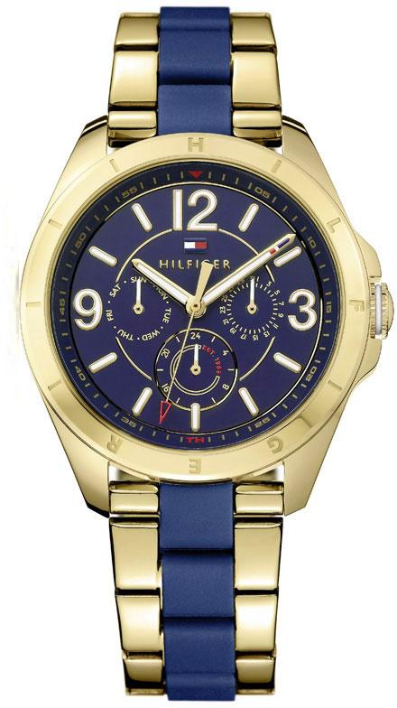 Tommy Hilfiger TH1781769 40 mm Altın-Lacivert Çelik Kordon Analog Kadın Kol Saati