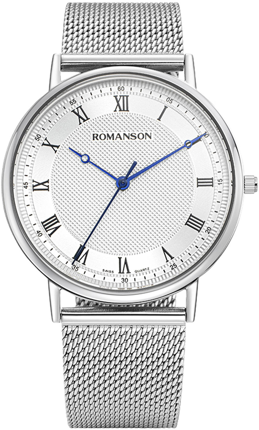 Romanson TM2003MMWWA15U 36 mm Gri Çelik Kordon Analog Kadın Kol Saati