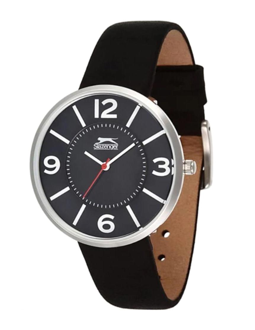 Slazenger SL.09.939.3.04 40 mm Siyah Deri Kordon Analog Kadın Kol Saati