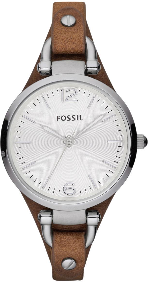 Fossil FES3060 32 mm Kahverengi Deri Kordon Analog Kadın Kol Saati