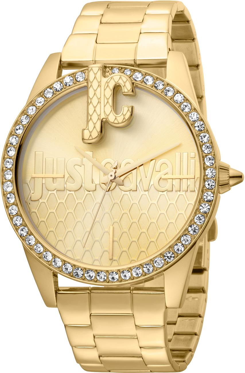 Just Cavalli JC1L100M0085 40 mm Altın Çelik Kordon Analog Kadın Kol Saati