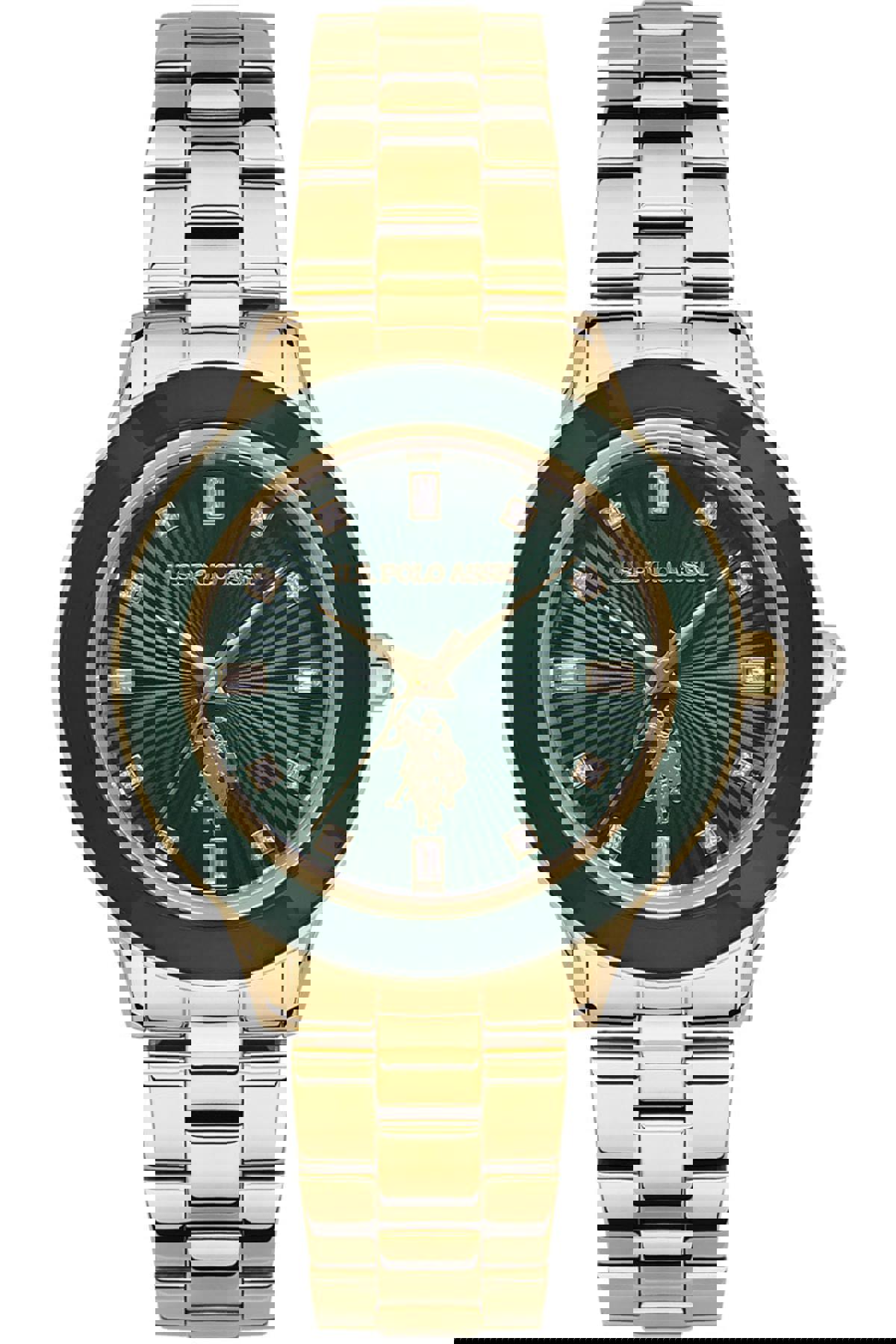 U.S. Polo Assn USPA2044-05 36 mm Altın Çelik Kordon Analog Kadın Kol Saati