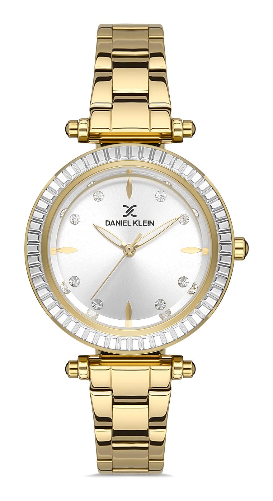 Daniel Klein DKE.1.10104.2 35 mm Altın Çelik Kordon Analog Kadın Kol Saati