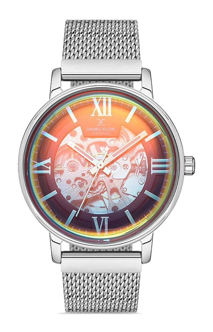 Daniel Klein DK013871A-03 45 mm Gri Hasır Kordon Analog Kadın Kol Saati