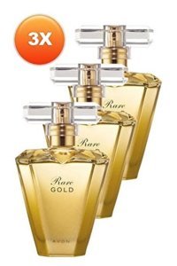 Avon Rare Gold 3 Parça Kadın Parfüm Seti EDP