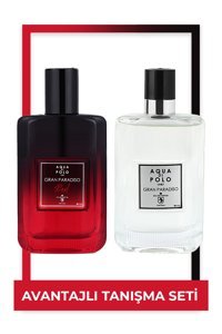 Aqua Di Polo 1987 Gran Paradiso Red İkili Erkek Parfüm Seti EDP