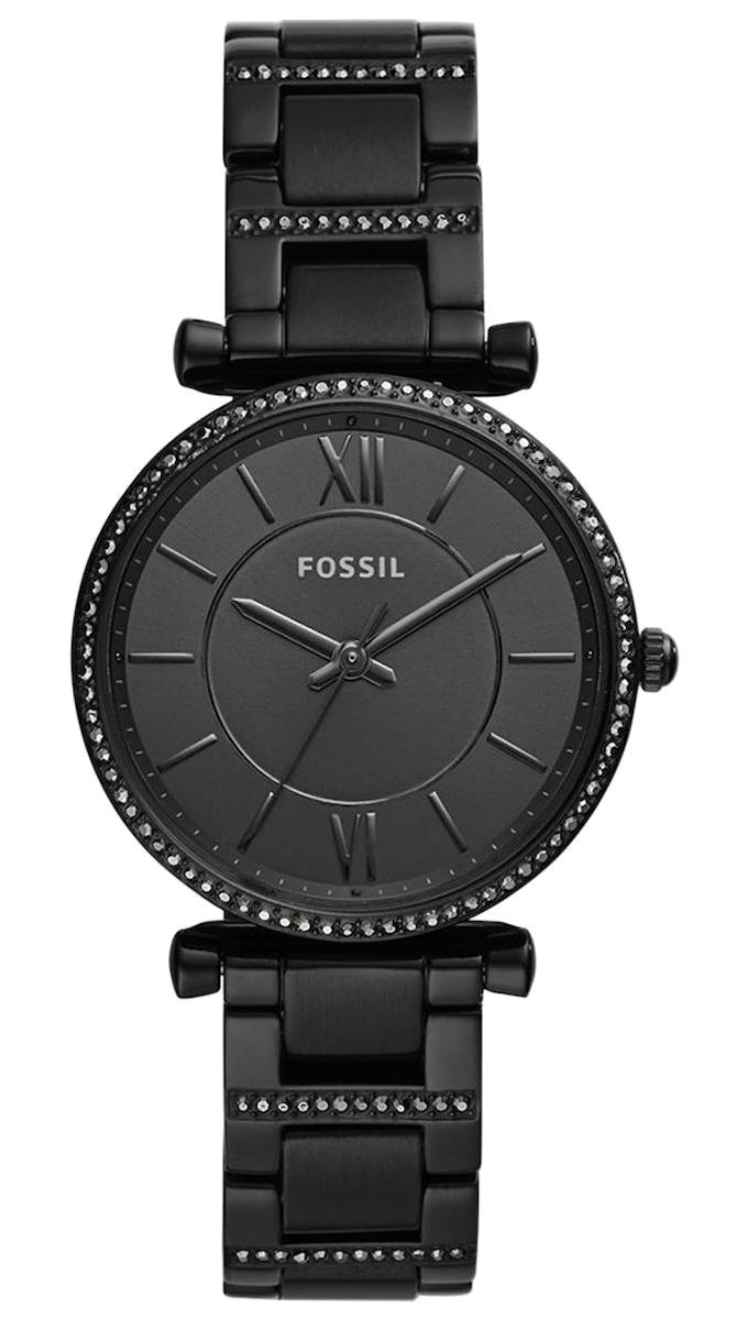 Fossil FES4488 35 mm Siyah Çelik Kordon Analog Kadın Kol Saati