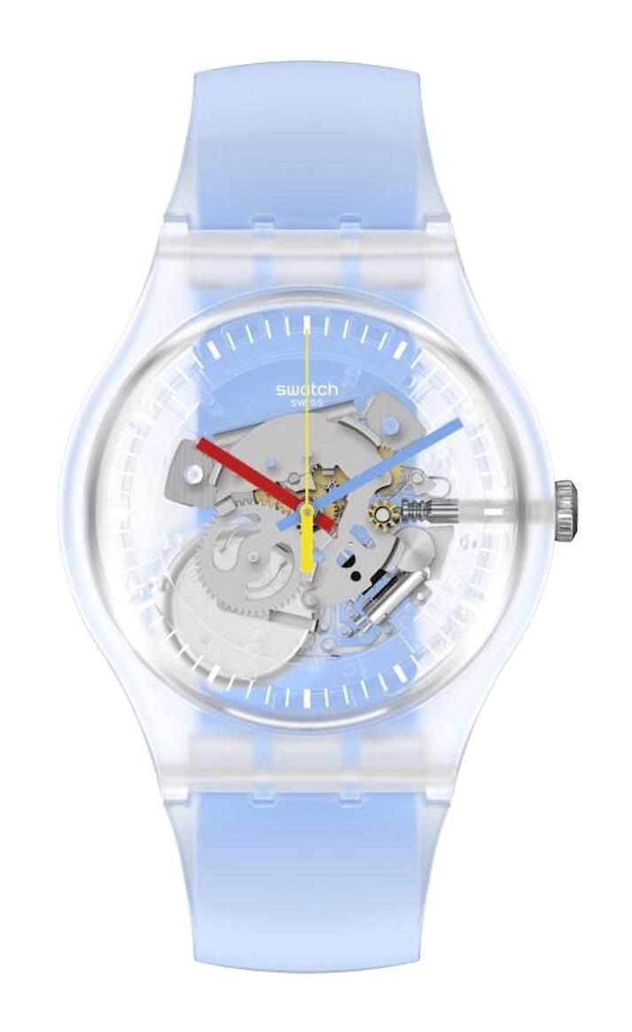 Swatch SUOK156 41 mm Mavi Metal Kordon Analog Kadın Kol Saati