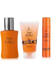Faberlic Donna 3 Parça Kadın Parfüm Deodorant Seti EDP