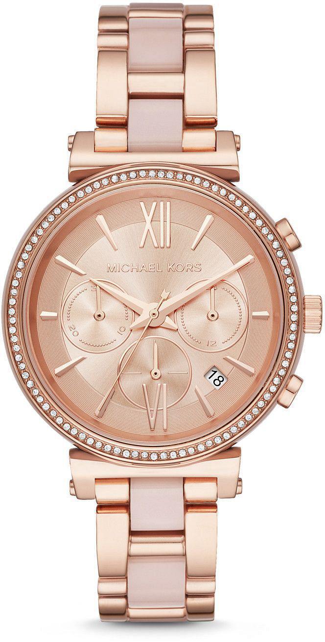 Michael Kors MK6560 Takvimli 38 mm Gri Çelik Kordon Analog Kadın Kol Saati