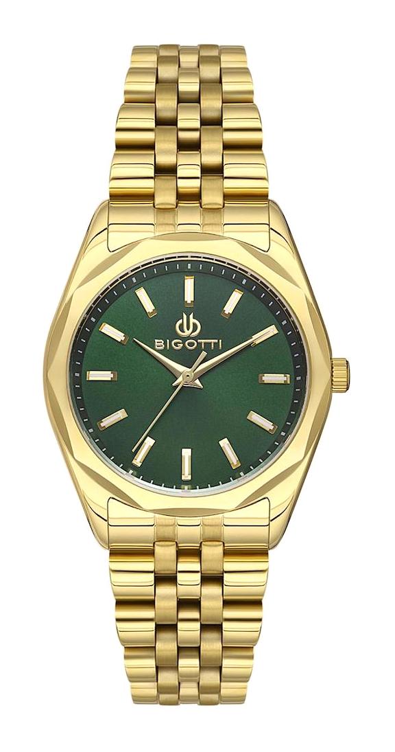 Bigotti BG.1.10495.2 36 mm Altın Çelik Kordon Analog Kadın Kol Saati