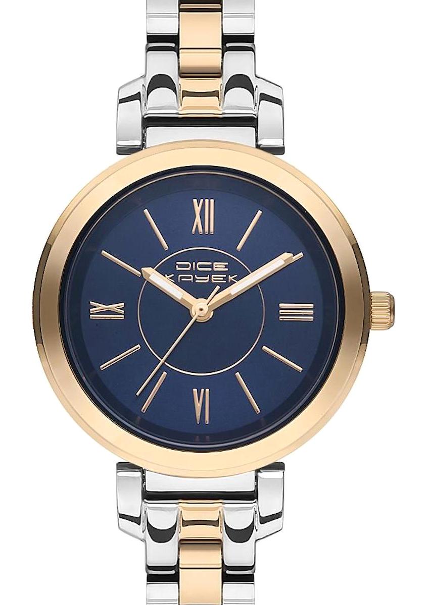 Dice Kayek DK.1.AG1147.14 30 mm Gri-Rose Gold Çelik Kordon Analog Kadın Kol Saati