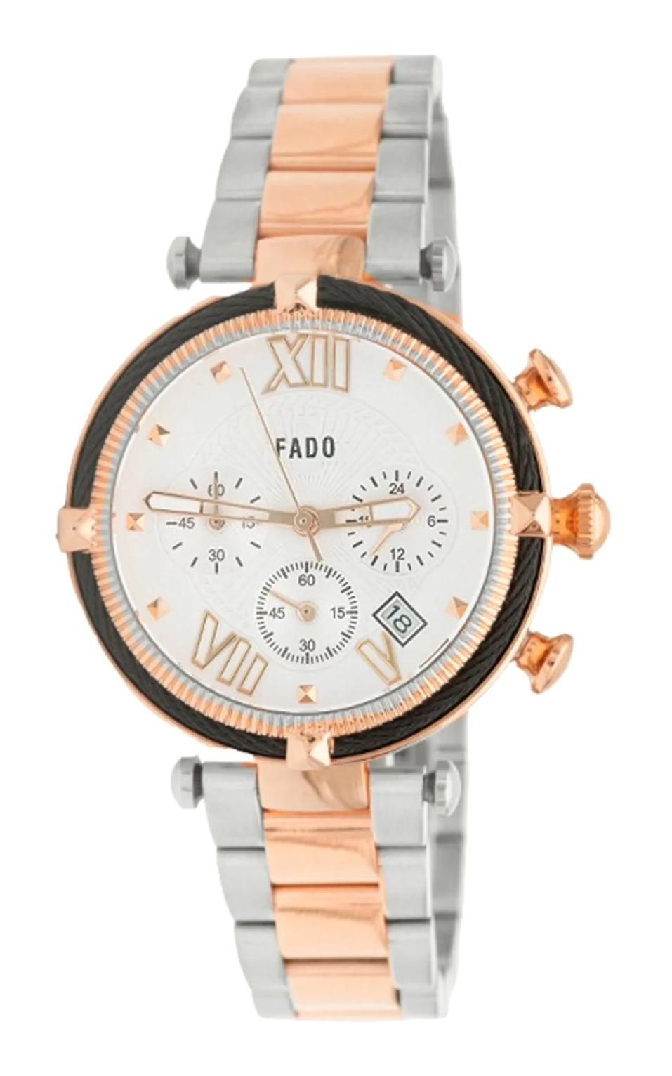 Q&Q RH 0218 Takvimli 36 mm Gri-Rose Gold Çelik Kordon Analog Kadın Kol Saati