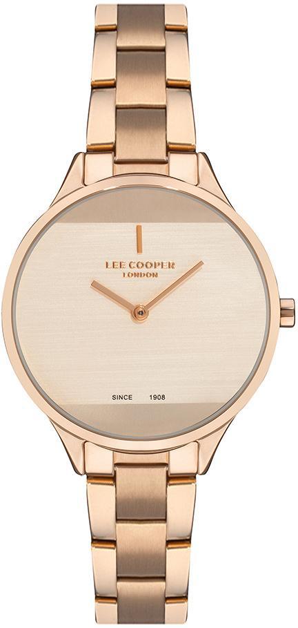 Lee Cooper LC07022.410 36 mm Rose Gold Çelik Kordon Analog Kadın Kol Saati