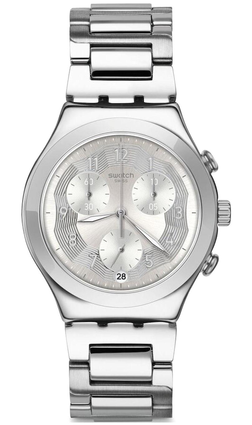 Swatch YCS604G 40 mm Gri Çelik Kordon Analog Kadın Kol Saati