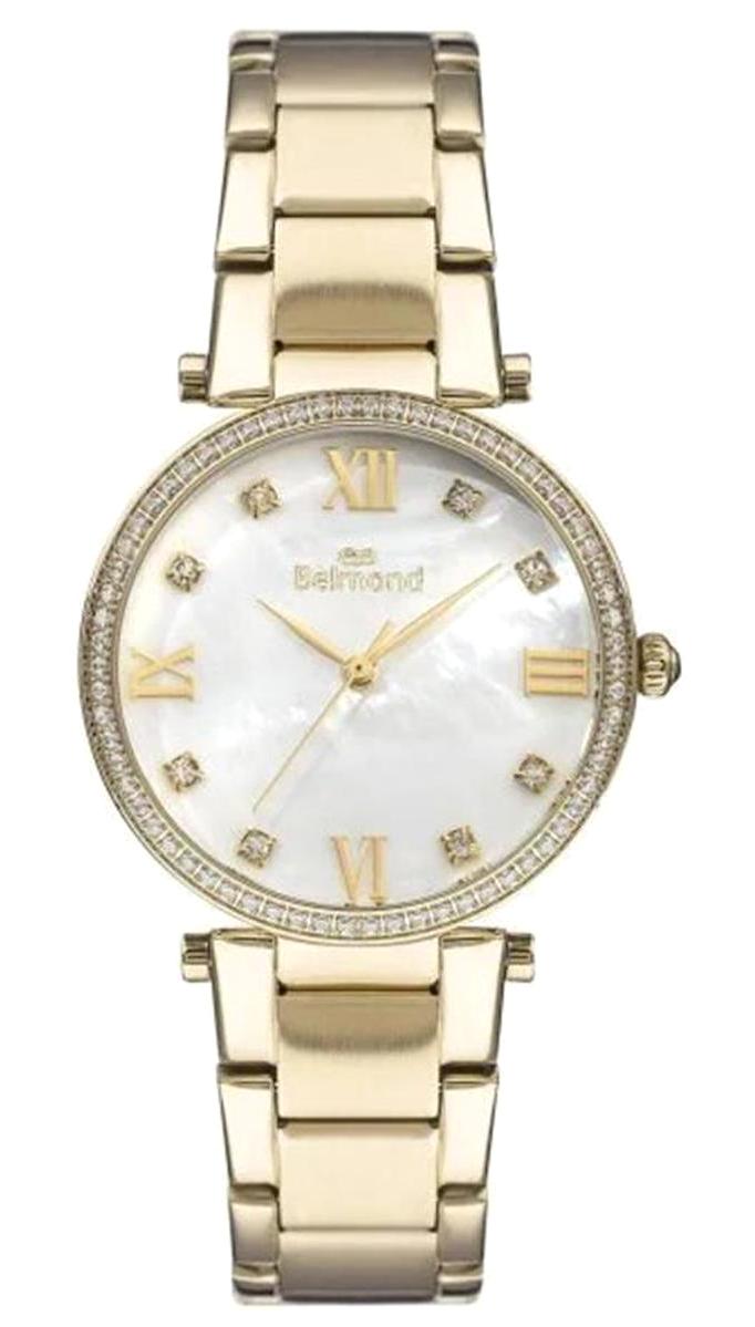 Belmond SRL1029.120 34 mm Gri Çelik Kordon Analog Kadın Kol Saati
