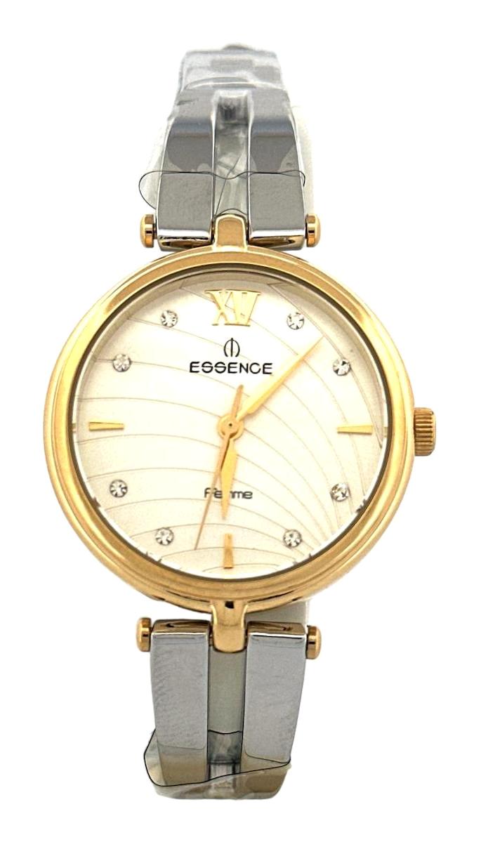 Essence D1070.230 30 mm Gri Çelik Kordon Analog Kadın Kol Saati
