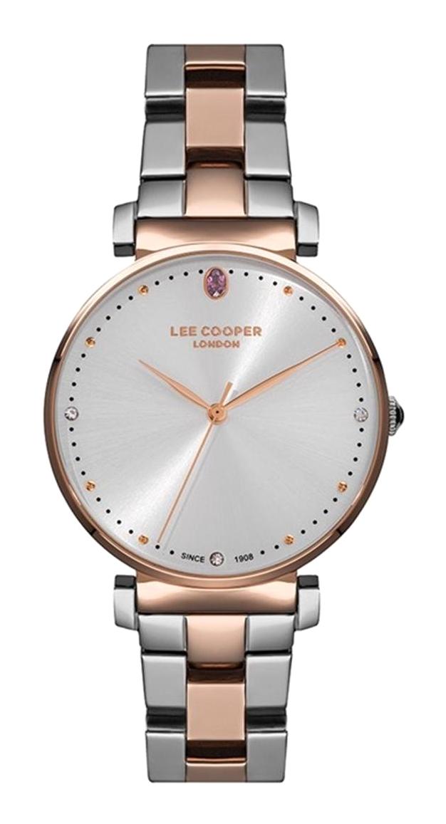 Lee Cooper LC07682.530 38 mm Gri Metal Kordon Analog Kadın Kol Saati