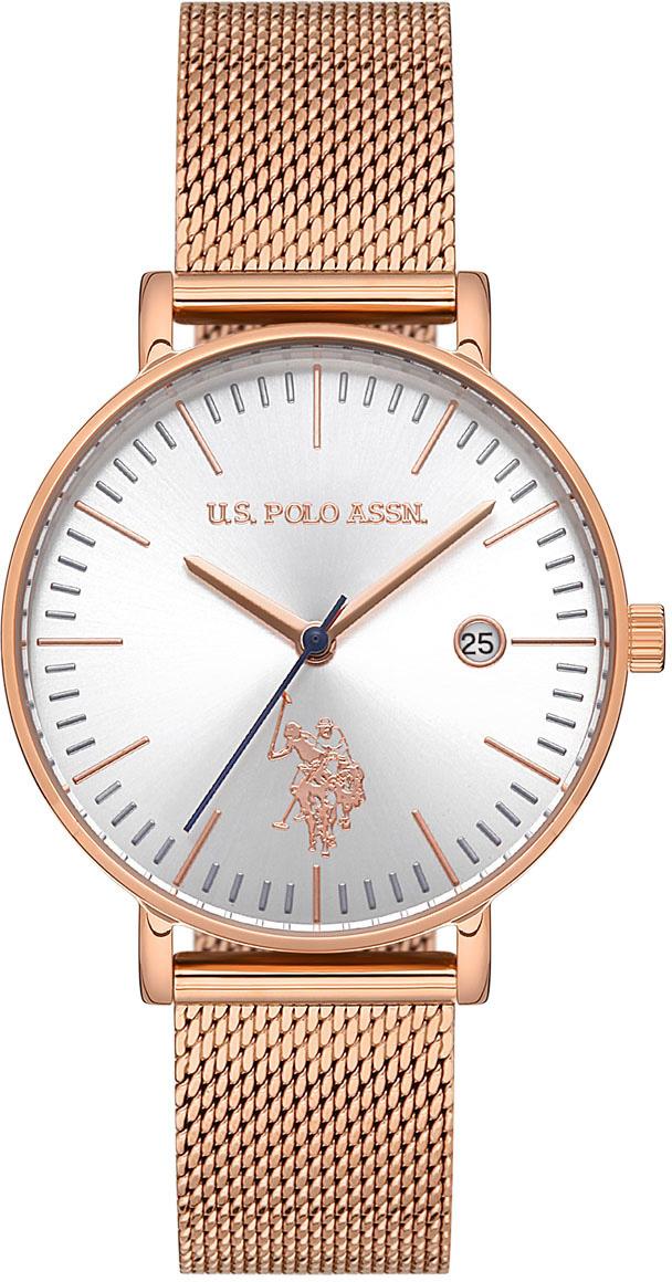 U.S. Polo Assn USPA2049-02 Takvimli 36 mm Rose Gold Çelik Kordon Analog Kadın Kol Saati