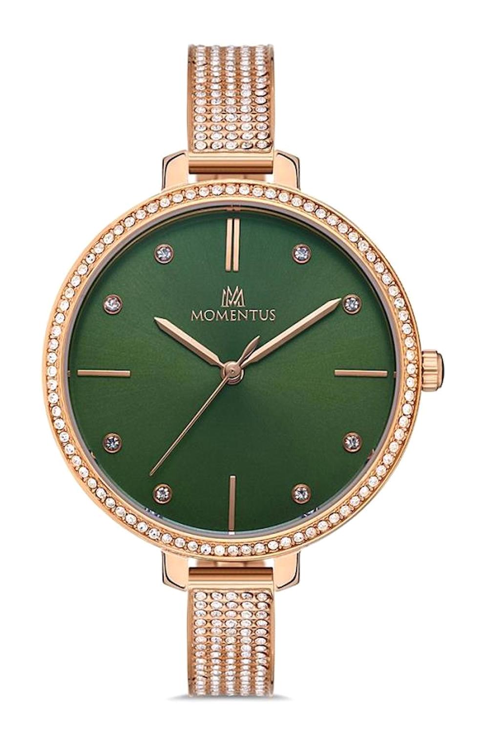 Momentus SS231T-15SR 36 mm Rose Gold Hasır Kordon Analog Kadın Kol Saati