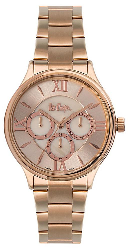 Lee Cooper LC06933.410 Takvimli 40 mm Rose Gold Metal Kordon Analog Kadın Kol Saati