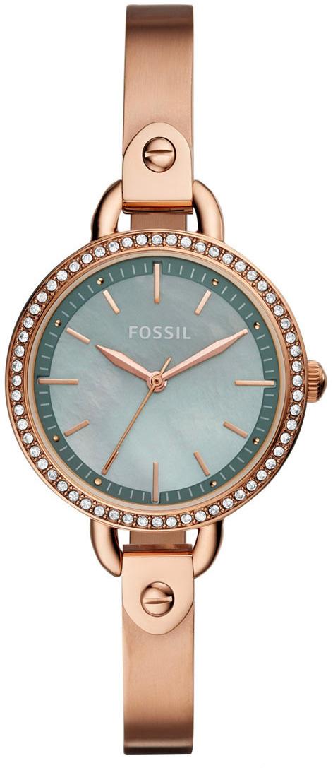 Fossil BQ3277 34 mm Rose Gold Çelik Kordon Analog Kadın Kol Saati