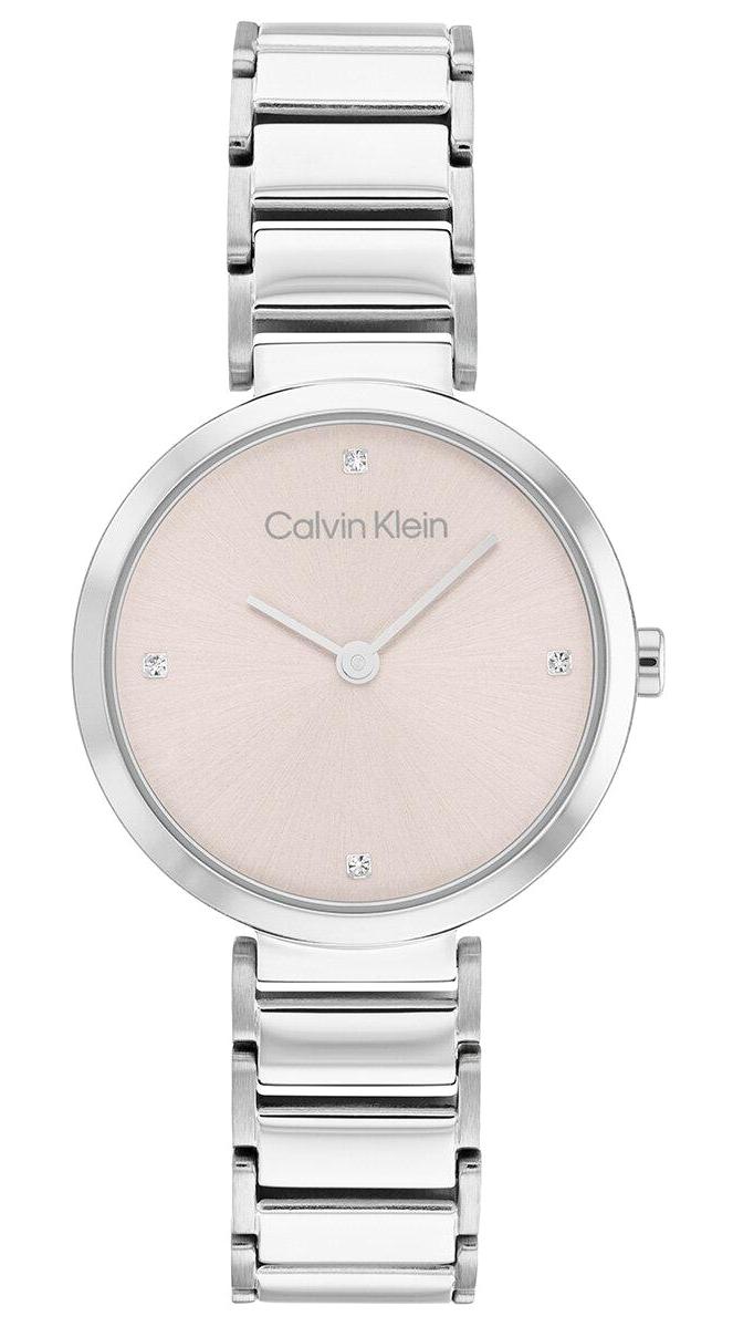 Calvin Klein CK25200138 34 mm Gri Çelik Kordon Analog Kadın Kol Saati