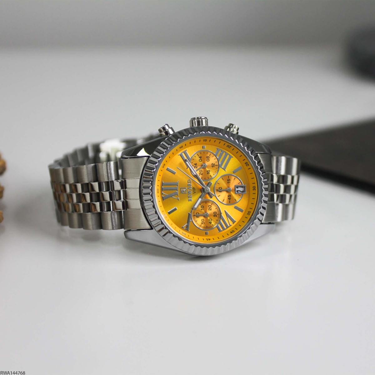 Reward RWA144768 33 mm Gri Çelik Kordon Analog Kadın Kol Saati