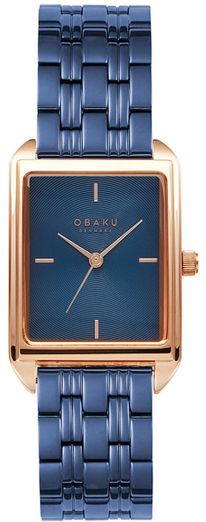 Obaku Denmark V293LXVLSL 31 mm Lacivert Çelik Kordon Analog Kadın Kol Saati